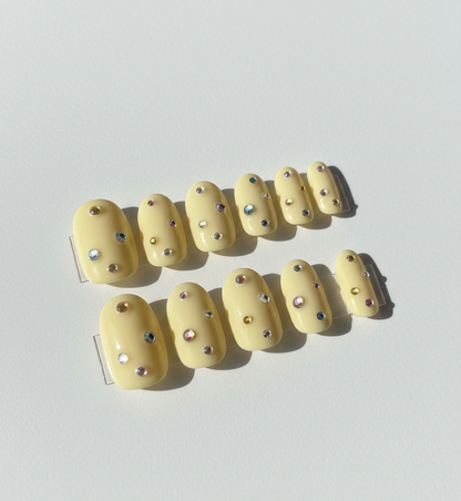 Mauve and Cream Bow Press On Nails, Gold Wire Pearl Accent Nails, Coquette Aesthetic Nails, Short Round Elegant Fake Nails, Reusable Gift - PN251296