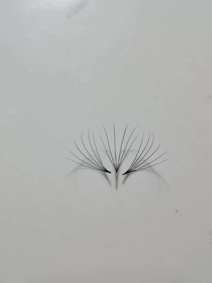 Pack of 3 - Save 25% - 7D Volume - 1200 Premade Volume Fans - 8 sizes 1 in box | Lengths: 10-17mm | Round Box