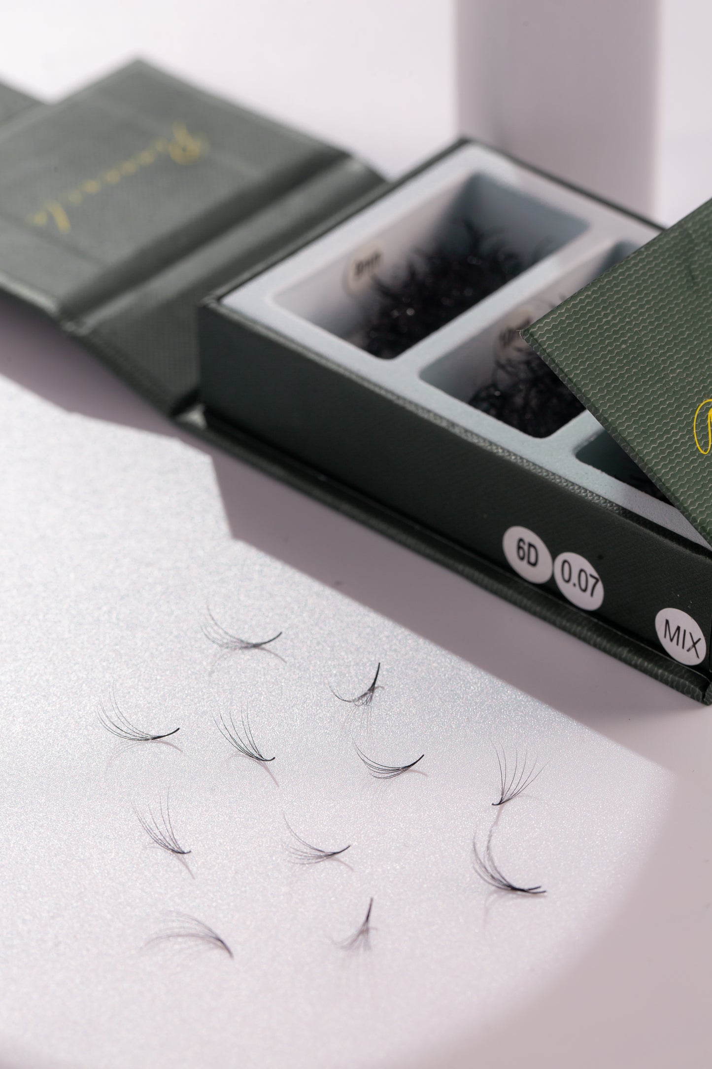 1000 Ventilateurs - 3 tailles dans 1 boîte - 0,07 - Volume 6D (9-10-11mm)