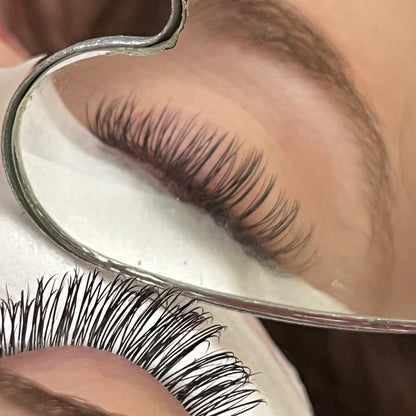 Mixed Size - Soft Flat Classic Tray - Ultra Matte Flat Base Lash 0.15 - Pinneacle Lash Extension Supply