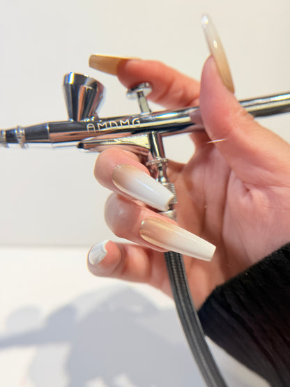 White Gold Ombré Press On Nails - Champagne Shimmer Nails - Brial Wedding Press On -  Luxury Handmade Nails- Custom Size Set - NM233017