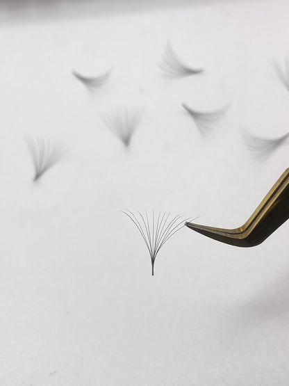 Ventilateurs vaporeux 1200 | Volumes 5D | 40 lignes | Boucle C | 4 tailles en 1 | 10-11-12-13 mm (Pointe 12-13-14-15 mm)