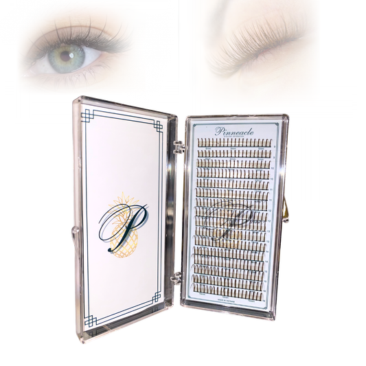 Brown Premade Wet Spike - 5D Closed Tip Spike For Professional Eyelash Extensions