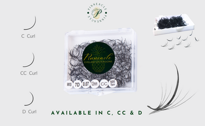 Wispy 500 Fans - Pack of 10 - 9D volume