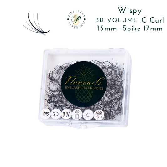 Vaporeux 500 ventilateurs | Volumes 5D | Boucle C | 15 mm (pointe 17 mm)