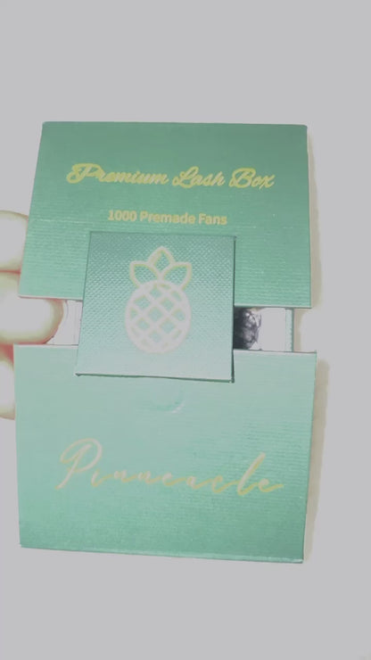 1000 Ventilateurs - 3 tailles dans 1 boîte - 0,07 - Volume 6D (9-10-11mm)