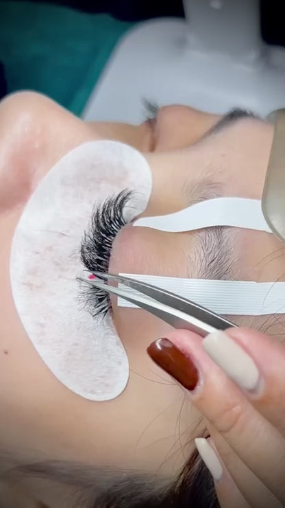 1200 Éventails - 8 tailles 1 en boîte - 6D - Boucle C (9-10-11-12-13-14-15-16mm)