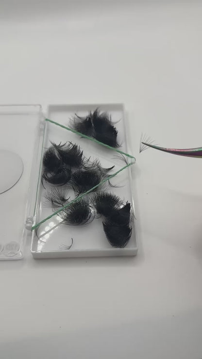 Pack of 3 - 20D Volume - 1000 Fans Promade Volume Fans For Professional Eyelash Extension - Pinneacle Lash