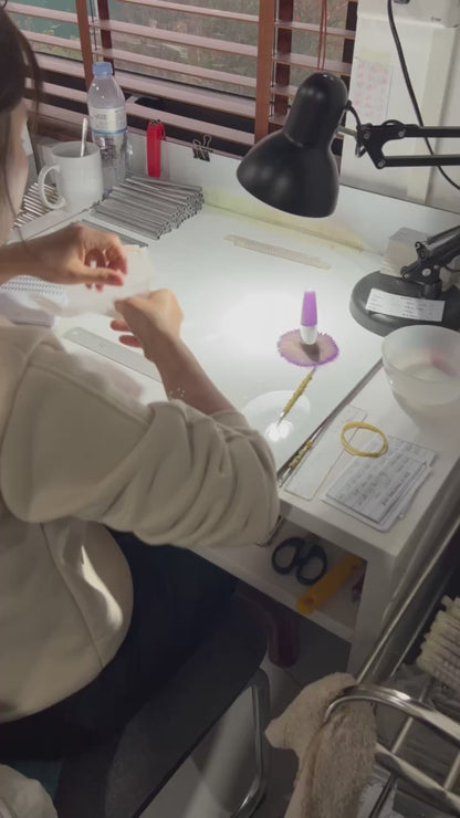 1000 Éventails - 3 tailles dans 1 boîte - 0,07 - Volume 6D - Boucle D (13-14-15mm)