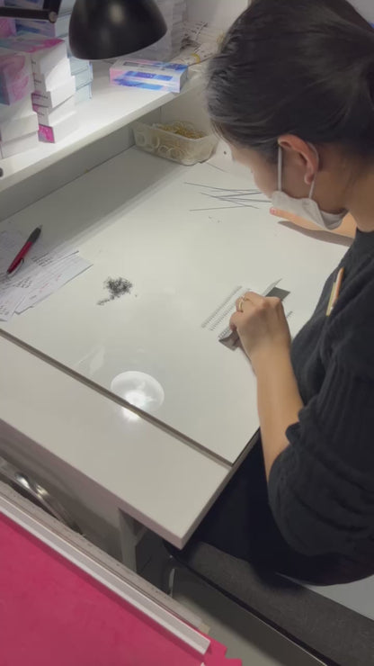 Wispy 500 Fans | 7D volume | C curl | 16mm (spike 18mm)